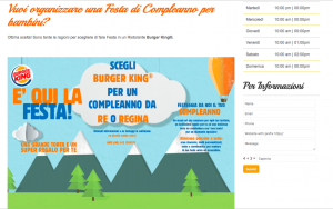 Sezione Feste Di Compleanno Foodking